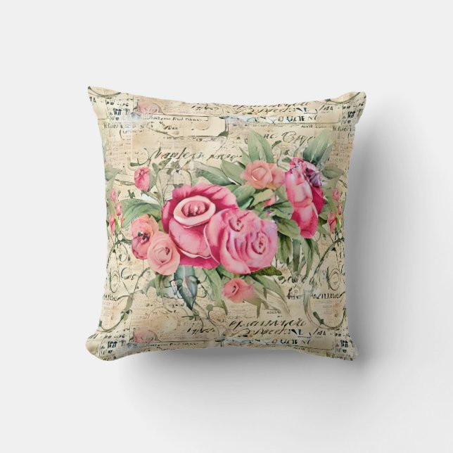 Coussin Un Ephémère français série 26 (Recto)