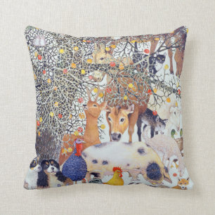 Coussin Un festin savoureux