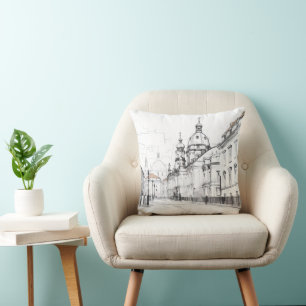 Coussin Un hommage cosy à la ville des Cent Spires