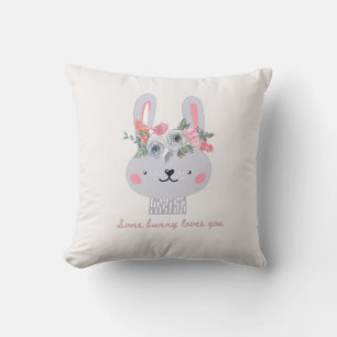 Coussin Un Lapin T'Aime ! Joli Bunny