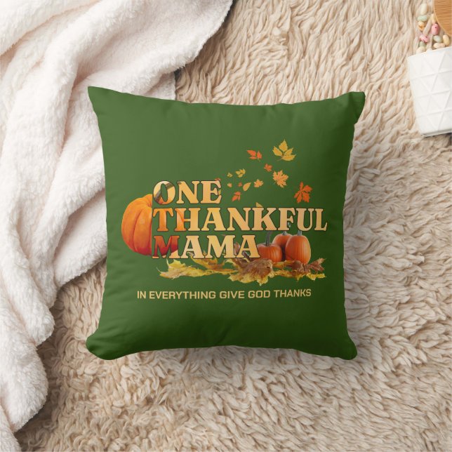 Coussin UN MERVEILLEUX MAMA MOM Thanksgiving (Couverture)