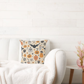 Coussin un mignon motif d'Halloween