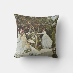 Coussin Un moulin à vent à Zaandam Claude Monet
