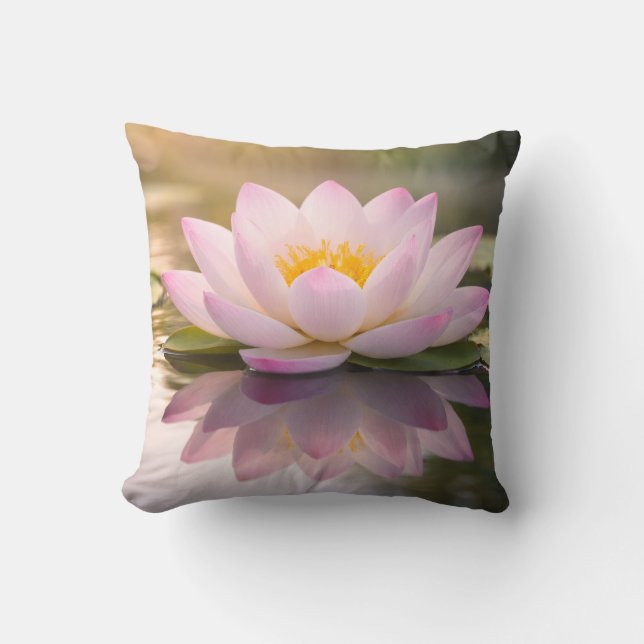 Coussin Un nénuphar (Recto)