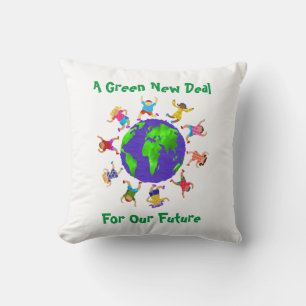 Coussin Un New Deal Vert Pour Notre Avenir