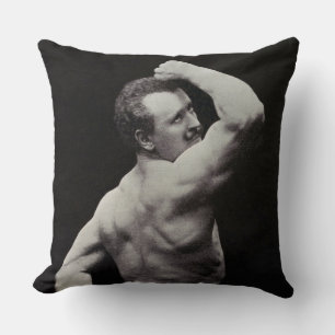 Coussin Un nouvel article de StrongMen Eugen Sandow Bodybu