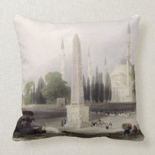 Coussin Un obélisque égyptien dans l'Atmeidan, ou