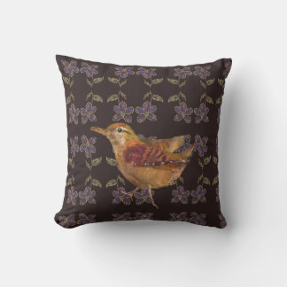 Coussin Un oiseau mignon