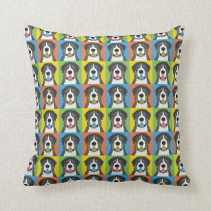 Coussin Un plus grand Bruit-Art suisse de bande dessinée