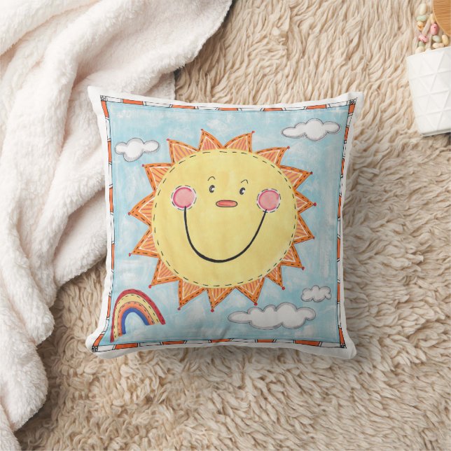 Coussin Un Soleil Souriant (Couverture)