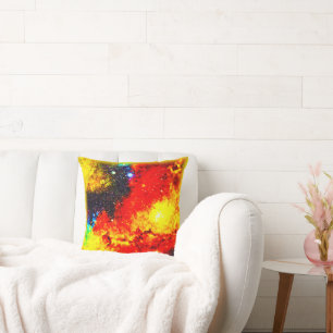 Coussin Un univers de couleurs vives. Commandez dès mainte