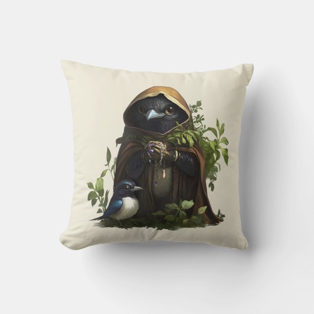 Coussin Un voleur léger (Recto)