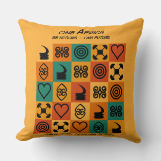 Coussin Une Afrique – Adinkra – Ghana -