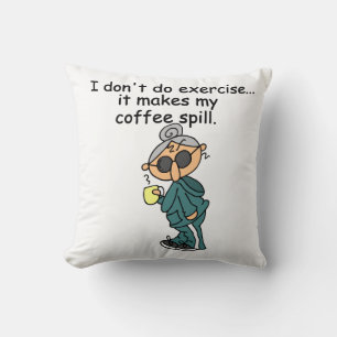 Coussin Une Autre Raison De Ne Pas Exercer