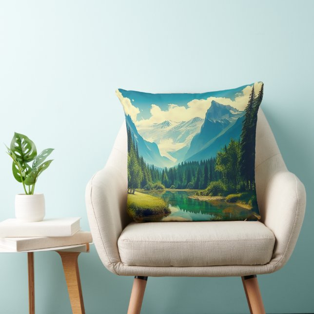 Coussin Une beauté tranquille (Chaise)