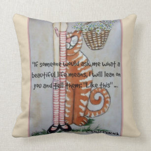 Coussin Une belle vie