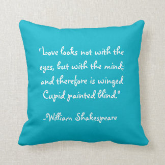 Coussin Une citation rêveuse des nuits d'été W Shakespeare