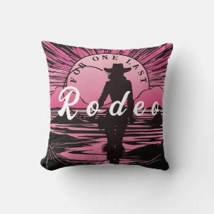 Coussin Une Dernière licence de rodéo