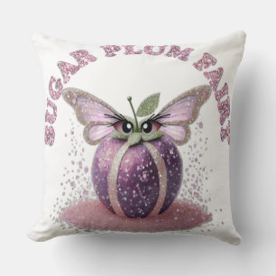 Coussin Une Fée de la Prune à Sucre