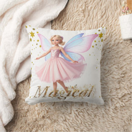 Coussin Une magie magique magique fête d'anniversaire