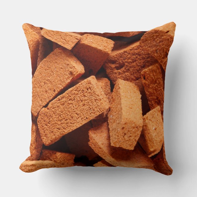 Coussin Une pile de briques (Recto)