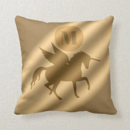 Coussin Unicorn Gold Luxury Monogram