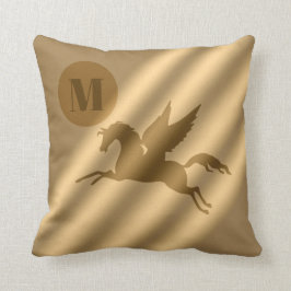 Coussin Unicorn Gold Luxury Monogram