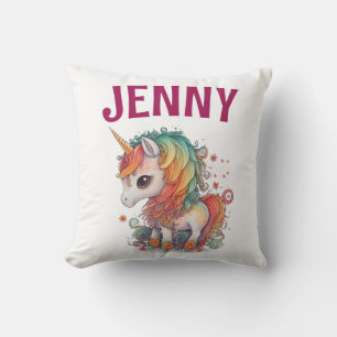 COUSSIN UNICORN PERSONNALISÉ LANCE PILLOW