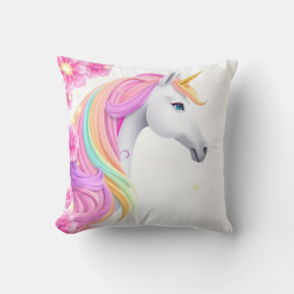 Coussin Unicorn Throw pillow