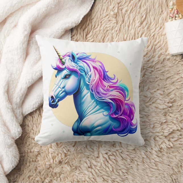 Coussin Unicorne au clair de lune (Couverture)