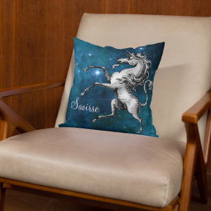 Coussin Unicorne céleste