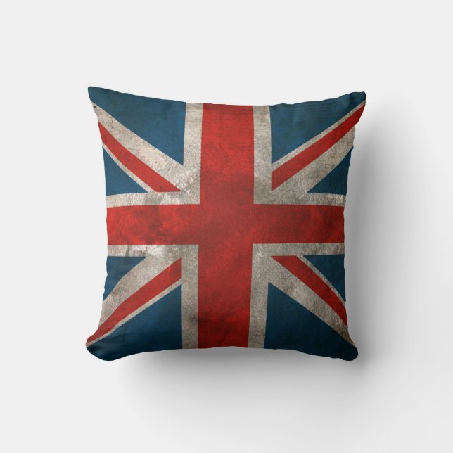 Coussin Union Jack britannique (Recto)