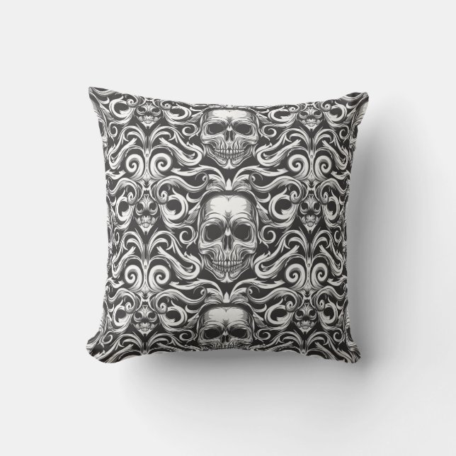 Coussin Urban Art Skull Pillow Design, Cojín B29 (Recto)