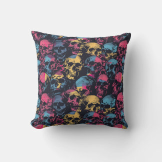 Coussin Urban Art Skull Pillow Design, Cojín B49