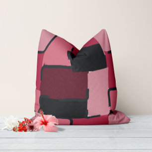 Coussin Urban Geo Blush Muted Motif Héros