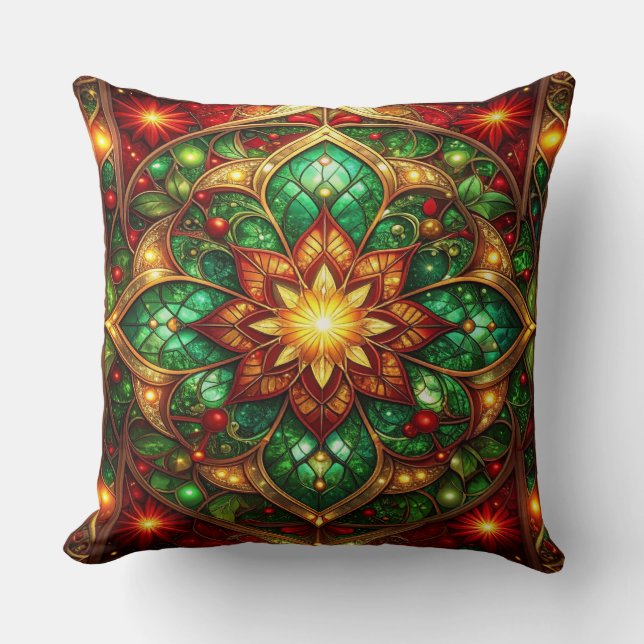 Coussin Vacances Colorées (Recto)