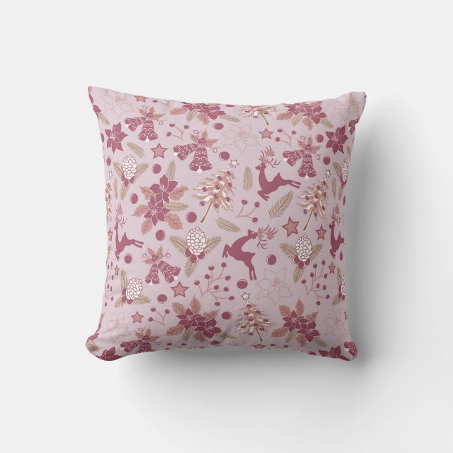 Coussin Vacances de Noël (Recto)