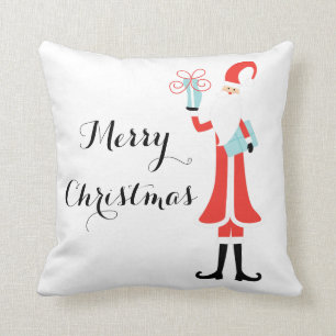 Coussin Vacances de Père Noël de Joyeux Noël