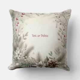 Coussin Vacances d'hiver de Noël Pillow