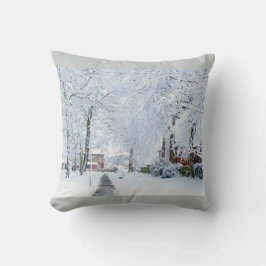 COUSSIN VACANCES NOËL HIVER WONDERLAND JETER PILLOW