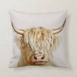 Coussin Vache albinos