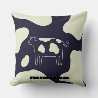 Coussin Vache noire et blanche