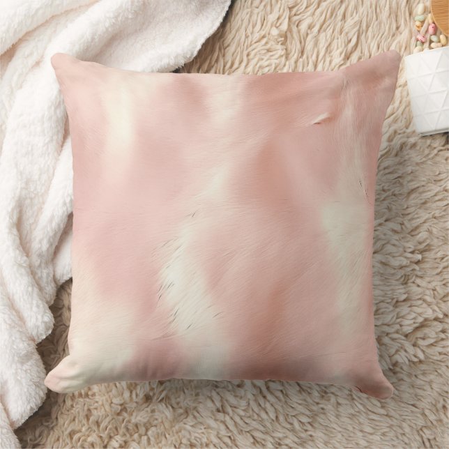 Coussin Vachette blanche rose du sud-ouest (Couverture)