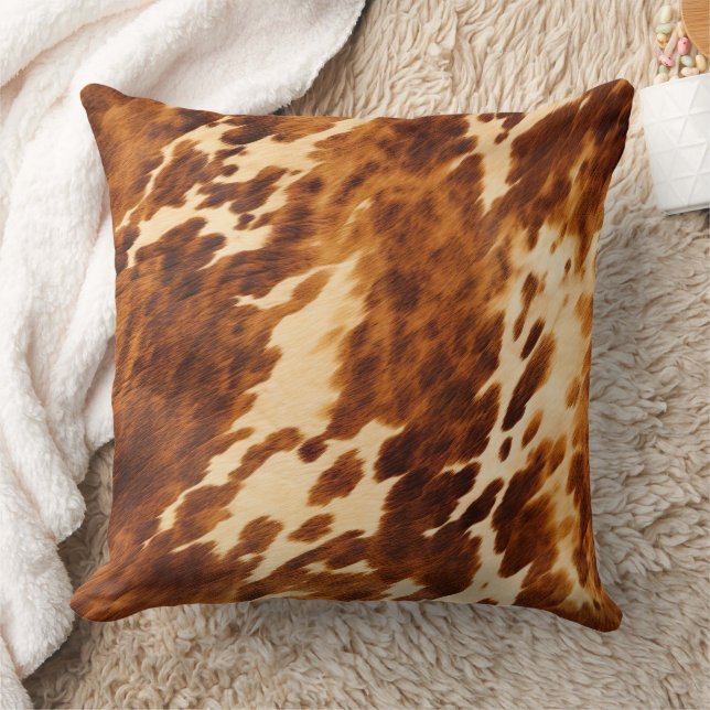 Coussin Vachette Brown (Couverture)