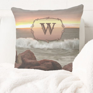 Coussin Vagues et boulders 0893