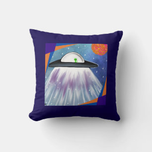 Coussin vaisseau spatial Alien UFO Space