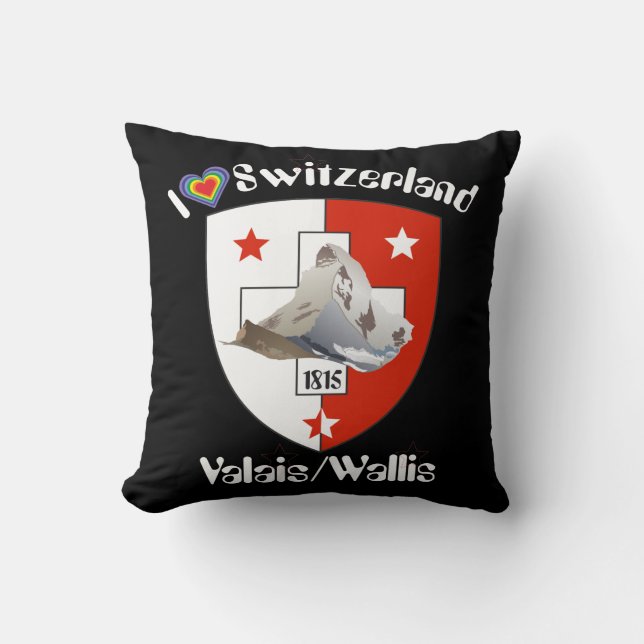 Coussin Valais Suisse (Recto)