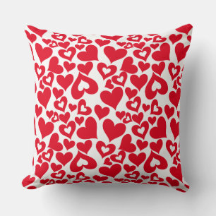 Coussin Valentine Coeurs Jeu d'oreiller