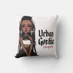 Coussin vampires gothique urbain