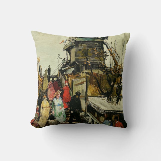 Coussin Van Gogh - Blute-Fin Mill (Recto)